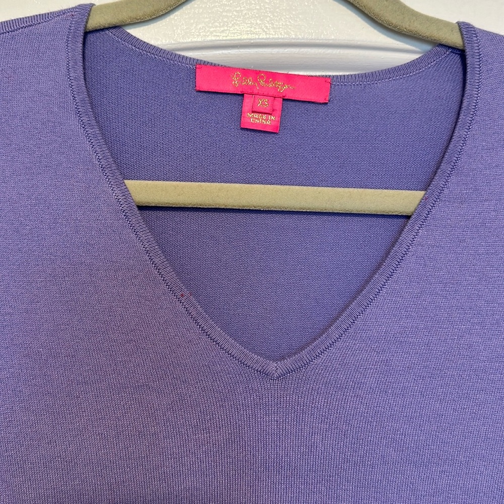 Lilly Pulitzer bow sleeve sweater